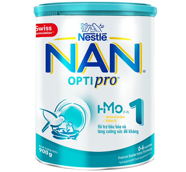 Sữa NAN HMO Optipro số 1 - 900g (0-6M)