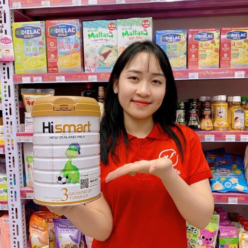 Sữa Hismart dinh dưỡng cho bé phát triển toàn diện
