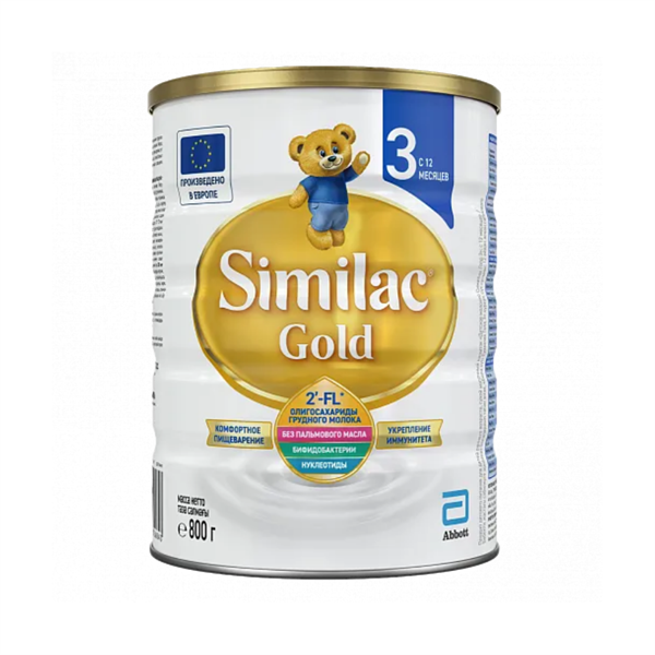 Sữa Similac Gold 3 800g (12-18 tháng) - Lon 1